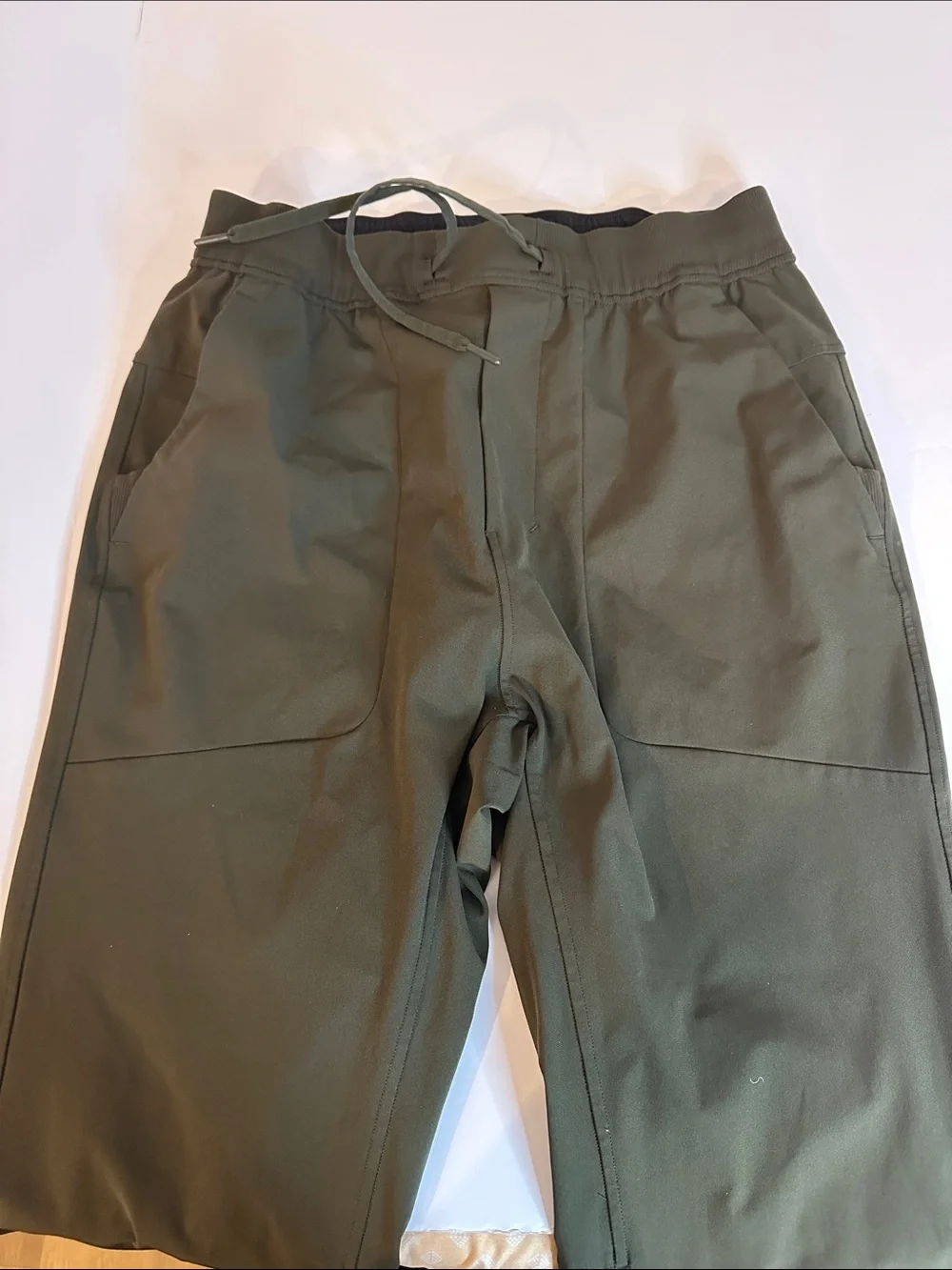 lululemon athletica Olive Drawstring Casual Joggers